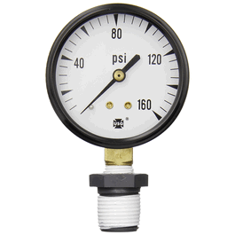 Thermo Scientific Barnstead 1/2 Size B-Pure Dual Pressure Gauge Kit, 0 to 160