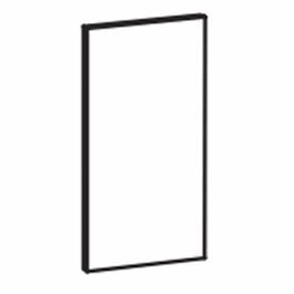 Owl Blank Glass, 20 L x 20 W cm, 0.12 in. Thick