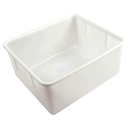 Dynalon Sterilizing Tote Box, Natural, 12 x 7-3/4 x 5-1/8 in.
