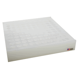 Dynalon 27 mm 100 Place PP Scintillation Vial Rack