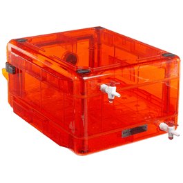 SP Bel-Art Secador 2.0 Gas-Purge Desiccator Cabinet with Gas Ports, Clear, 1.2 cu. ft.