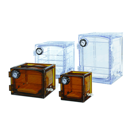 SP Bel-Art 45 L (1.6 cu. ft.) Cabinet Vacuum Desiccator, Clear
