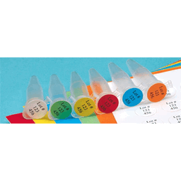 Diversified Biotech Tough-Spots for Laser Printers, 3/8 in. (9.5 mm), Green, 12 Across - 16 Down