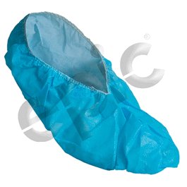 Epic Laminated SafeTrack Skid-Resistant Shoe Covers, Blue, XL