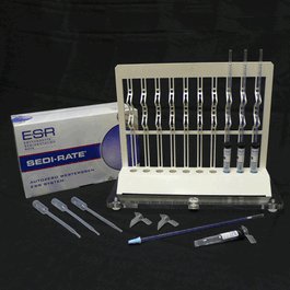 ESR: Sedi-Rate Westergren Starter Kit, (Includes: 100 Test Kit, Rack, Leveling Support, ESR Pipettes and Funnels)