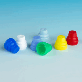 Cap, Plug, Multi-Fit for most 10 mm, 12 mm, 13 mm and 16 mm Tubes, White