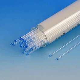 Capillary Tube, Microhematocrit, Soda Lime Glass, Green Tip, Ammonium Heparinized, 100/Vial, 10 Vials/Unit