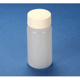 Scintillation Vial, 20 mL, HDPE, with Separate White Screw Cap