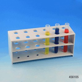 Rack, Tube, 12 mm, 12-Place, PP, White