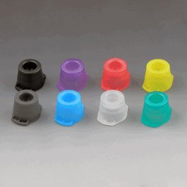 Cap, Universal, Fits most 12 mm, 13 mm and 16 mm tubes, Yellow