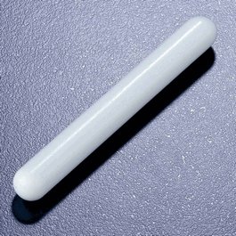 Stir bar, cylindrical, PTFE, 12 mm long x 4.5 mm OD