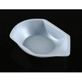 Weighing Boat, Plastic, with Pour Spout, Antistatic, 146 x 89 x 25 mm, PS, White, 140 mL