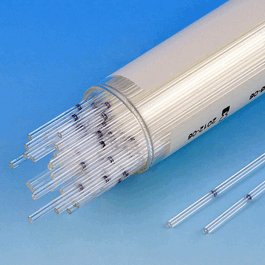 Capillary Tube, Microhematocrit, Borosilicate Glass, Precalibrated, 100/Vial, 10 Vials/Unit