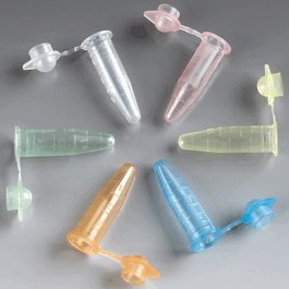 PCR Tube, 0.6 mL, Thin Wall, PP, Attached Dome Cap, Graduated, Natural