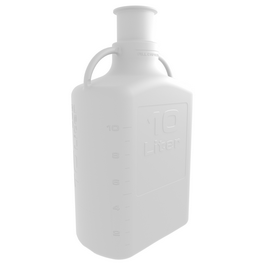 Foxx Life Sciences EZgrip Carboy, 10L, PP, 3 in. Sanitary Neck (NO CAP)