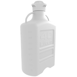 Foxx Life Sciences EZgrip Carboy, 40L, HDPE, 120 mm Cap