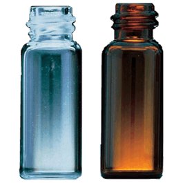 4 mL Silanized 14 x 45 mm Clear Glass Vial with 13-425 Closed Top Cap with PTFE Liner