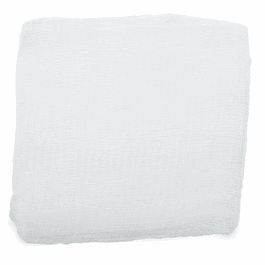 Gauze Sponges, 2 x 2 in., 3-Ply, Lint-Free Rayon/Polyester, Non-sterile