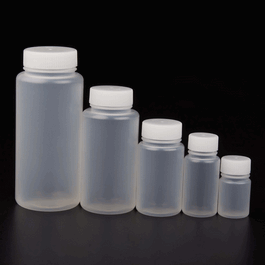 Celltreat 125 mL Wide Mouth Bottle, Round, Polypropylene, Non-sterile