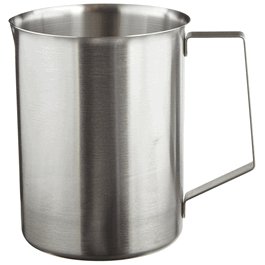 2000 mL Stainless Steel Griffin Style Beaker with Closed Handle