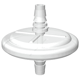 Foxx Life Sciences Vent Filter, 0.22 um, Non-Sterile, 25/PK