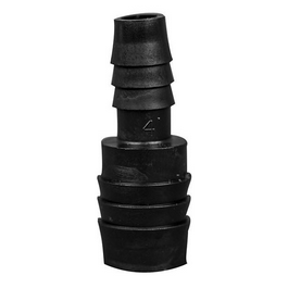 Foxx Life Sciences Reducer Fitting Pack, Polyethylene, 5/8 in. HB x 3/8 in. HB, 100/PK