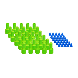 Foxx Life Sciences EZwaste Replacement Fittings, 1/16 in. O.D.