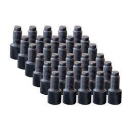 Foxx Life Sciences EZwaste Replacement Fittings, 1/4-28 Plugs, 30/PK
