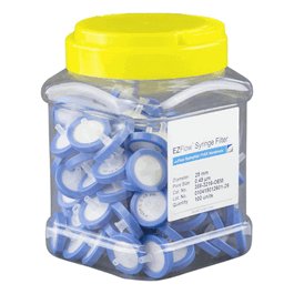 Foxx Life Sciences EZFlow Syringe Filter-Sample Prep, 33 mm 0.45 um Hydrophilic PVDF