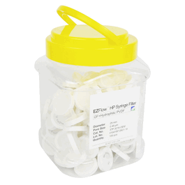 Foxx Life Sciences EZFlow High Particulate Syringe Filter, 0.2 um Hydrophilic PVDF w/ Glass Fiber Prefilter, 25 mm