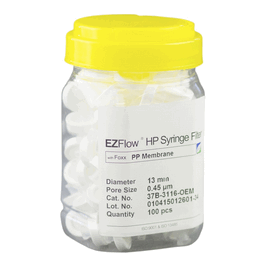 Foxx Life Sciences EZFlow Syringe Filter, 0.2 um PP, 25 mm