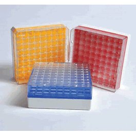 United Scientific Polycarbonate Cryo/Freezer Boxes for 2 mL vials, 100 places