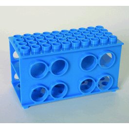 United Scientific Polypropylene Cube Test Tube Rack
