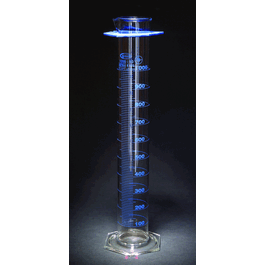 Graduated Cylinders, Double Scale, Class A, Individually Certified, 500 mL
