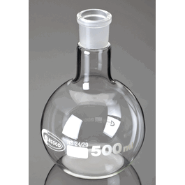 Boiling Flask, Flat Bottom, Ground Joints, 250 mL