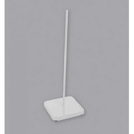 United Scientific 6 x 6 in. Porcelain Support Stand with 20 in. Rod