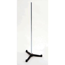 United Scientific 3-Leg Cast Iron Triangular Support Stand with 18 in. Rod