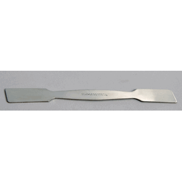 Stainless Steel Spatula, Both Ends Flat, 4 in.