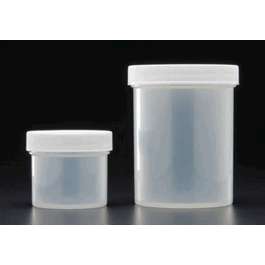 JG Finneran 32 oz (950 mL) Wide Mouth Polypropylene Jar, 120-400 mm Closure, F217 Lined