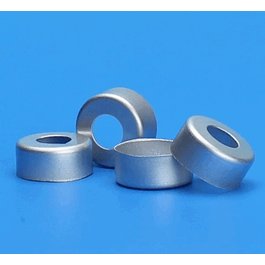 JG Finneran 20 mm Silver Aluminum Seal, No Septa