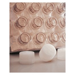Thermo Scientific Nalgene Sterile HDPE Closures, 20-415 (for use with 342024 Bottles), Bulk Pack