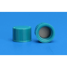 JG Finneran 20-400 mm Green Smooth Thermoset Solid Top Cap, PTFE/F217 Lined, Bulk