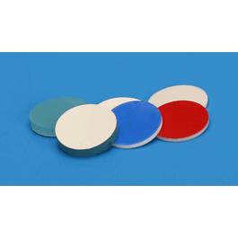 JG Finneran 17.5 mm x 0.060 in. Blue PTFE/Silicone Septa for 18 mm Magnetic Threaded Closure