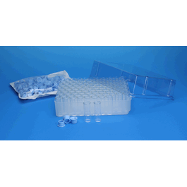 JG Finneran 2 mL Polypropylene 12x32 mm Shell Vial and 12 mm Plug Convenience Pack