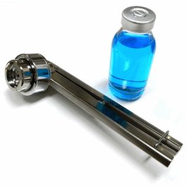 JG Finneran 20 mm Stainless Steel Corrosion Resistant Hand Crimper, Adjustable, with Grips, Flip Off with Flush Sides
