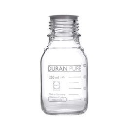 DWK Life Sciences (Wheaton) (Duran) PURE 5 L Clear Glass Bottles ONLY, GL45 DIN Thread