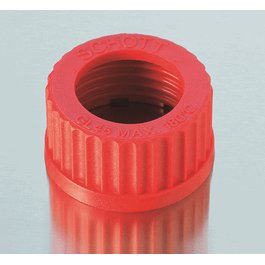 DWK Life Sciences (Wheaton) (Duran) GL45 Open Top Red PBT Screw Caps