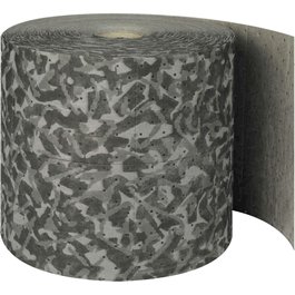 Brady 15 in. x 150 ft. BattleMat Gray Camouflage Polypropylene Heavy Weight Sorbent Roll