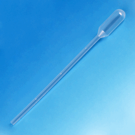 Globe Sterile 1.5 mL Pediatric LDPE Transfer Pipets, Graduated to 0.3 mL, 115 mm, 20/Pack, 25 Packs/Unit