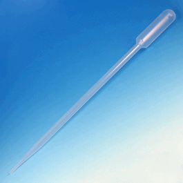Globe Sterile 23 mL Extra-Long LDPE Transfer Pipets, 12 in. (300 mm), 20/Bag, 5 Bags/Unit
